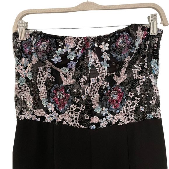 Bronx and Banco Black Floral Jumpsuit - Picture 5 of 13